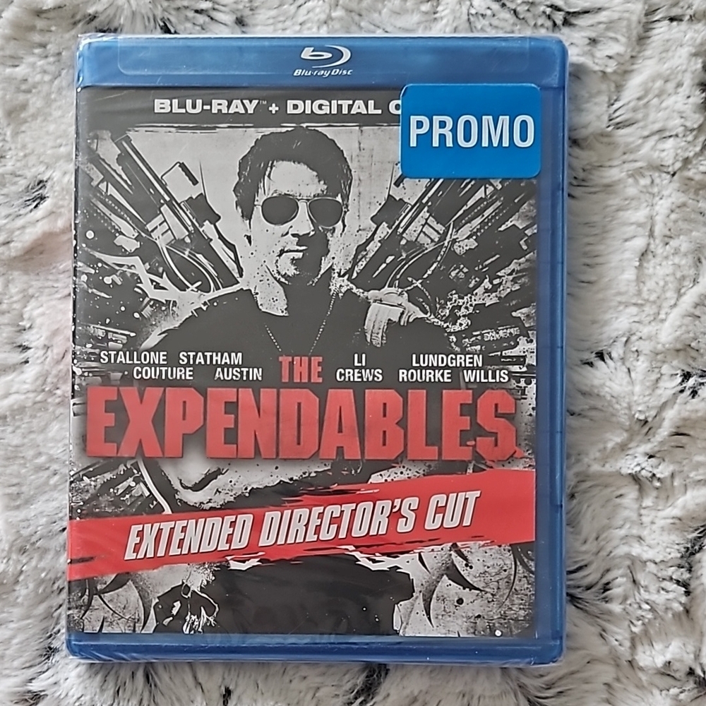 The Expendables Extended Director's Cut Blu-ray + Digital Copy. New & sealed